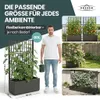 XL Gartenspalier 'Ethica' mit Pflanzkübel Breit 80x36x140 Produktbild-Vorschau 6
