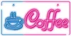 Forever Light Neon PLEXI LED COFFEE pink blue NNE11, Náhled obrázku produktu 1