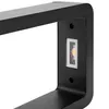 A close-up view of a black outdoor light fixture, showing a small LED light and wiring. Náhľad obrázku produktu