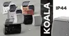 Spínač odolný proti stříkající vodě, černý, IP44 KOALA Náhled obrázku produktu 5