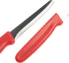 6 Stück Rot Tafelmesser, Küchenmesser Brötchenmesser Produktbild-Vorschau 3