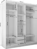 Masseno Schiebetürenschrank GRAZIA 180 cm Kleiderschrank Produktbild-Vorschau 4