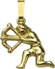 V Anhänger Sternzeichen Schütze 585/- Gold 1,8cm gelb Produktbild-Vorschau 1