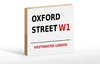 Holzschild London 18x12cm Westminster Oxford Street W1 Produktbild-Vorschau 1