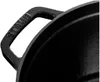LA COCOTTE 4,8 l vysoký kulatý litinový hrnec černý - Staub Náhled obrázku produktu 3