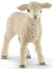 A Schleich lamb figurine standing on a white background. Produktbild-Vorschau