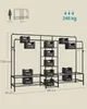 Diagram of a heavy-duty shelving unit with load capacities indicated. Náhled obrázku produktu