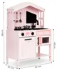 Cucina in legno per bambini con forno, fornelli, microonde Anteprima dell’immagine prodotto 7