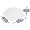 A white food cover with measurement indicators. Produktbild-Vorschau