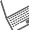 A close-up view of a laptop keyboard and screen. Anteprima dell’immagine prodotto