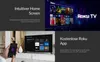 Sharp 55GJ4225E 55'' UHD Roku Smart TV schwarz Produktbild-Vorschau 10
