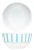 Split turquoise rayé 6x bol à céréales Ø14cm 400ml bol à Voir les images du produit 3