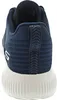 The back view of a blue Skechers Bobs Squad training shoe with a white sole. Anteprima dell’immagine prodotto