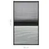 Plisowana moskitiera do okien aluminiowych 80x160 cm z Podgląd zdjęcia produktu 7