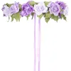 Rosen-Haarband (Violett) Great Pretenders Produktbild-Vorschau 4