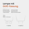 Vito Lighting LED-Spot GU10 6W 528lm 4000K Weiß, 2 Stück Produktbild-Vorschau 3