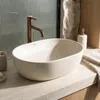 Lavabo Da Appoggio Rea Focus Creme Ecru Anteprima dell’immagine prodotto 5