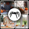 Halloween Spinne 50 cm Riesenspinne Tarantel Deko Schwarz Produktbild-Vorschau 3