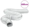 vidaXL Lüftungsschlauch Aluminium 6 m Ø12,5 cm Produktbild-Vorschau 8