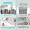 MODFU Messbecher Edelstahl, 500 ML [3 Messskalen, Produktbild-Vorschau 4