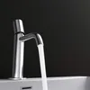 doporro Robinet mitigeur chromé design minimaliste 20,7 cm Voir les images du produit 2