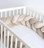 Geflochtene Bettschlange aus VELOURS SAMT Beige Produktbild-Vorschau