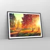 Gerahmtes Poster - Schwarzer Rahmen - Park Herbst Baum - Produktbild-Vorschau 8