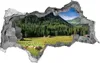 Selbstklebender Loch-3D-Aufkleber 95x73 cm Schafe in der Produktbild-Vorschau 1