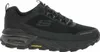 A black Skechers sneaker is shown from the side against a white background. Voir les images du produit