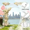 WISFOR Rose Arch, Extra Style Wedding Arch Background Frame Podgląd zdjęcia produktu 8