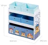 Scaffale giocattoli in legno Paw Patrol - Scaffale Anteprima dell’immagine prodotto 10