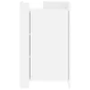 A white sideboard is shown from the side against a white background. Anteprima dell’immagine prodotto