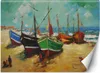 Vlies fototapete Fischerboote am Strand - V. van Gogh Produktbild-Vorschau 1