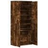 vidaXL Skriňa na topánky z dymového duba 80x39x178 cm Náhľad obrázku produktu 7