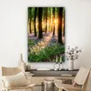 MuchoWow® - Leinwandbilder - Wald - Blumen - Lavendel - Produktbild-Vorschau 7