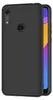 A black phone case is shown from the back, with the phone screen visible on the right side. Náhľad obrázku produktu