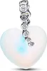 A close-up studio shot of a Pandora charm pendant. Podgląd zdjęcia produktu