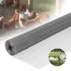 1m x 10m Silber Volierendraht Maschendrahtzaun Maschendraht Produktbild-Vorschau 1