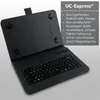 Bluetooth Wireless Tastatur Tasche Tablet Keyboard Hülle Produktbild-Vorschau 5