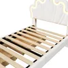 Prinzessinbett mit LED-Beleuchtung und Schubladen, Produktbild-Vorschau 12