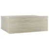 The Living Store Hängender Nachttisch Sonoma-Eiche 40x30x15 Produktbild-Vorschau 2