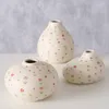 Kleine Blumenvase BLÜMI, mit zarten Blumen Produktbild-Vorschau 2