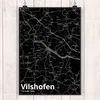 Mr. & Mrs. Panda Bild Vilshofen DIN A4 - Geschenk, Produktbild-Vorschau 2