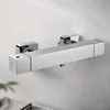 Auralum Duscharmatur Thermostat, eckige Mischbatterie Produktbild-Vorschau 1