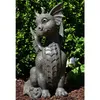 Drago da giardino XXL seduto - Statua di drago - Statua da Anteprima dell’immagine prodotto 6