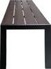 riess-ambiente Moderne Gartenbank DESIGNO 130cm dunkelbraun Produktbild-Vorschau 12