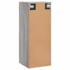Wandschrank Grau Sonoma 34,5x34x90 cm Produktbild-Vorschau 9