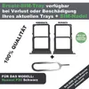 Huawei P30 Sim Karten Halter Tray Adapter Fach Stecker Slot Produktbild-Vorschau 2