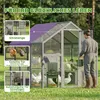 PawHut Hühnerstall Freilaufgehege 1,68x1,83x1,82 m Produktbild-Vorschau 1