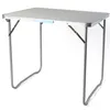 Campingtisch mit Tragegriff MDF Tischplatte 80x60x68cm Produktbild-Vorschau 1